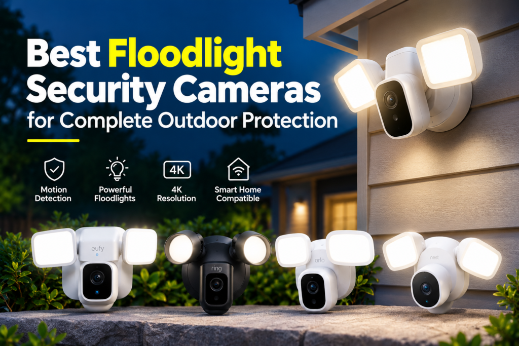 best floodlight security cameras for outdoor protection