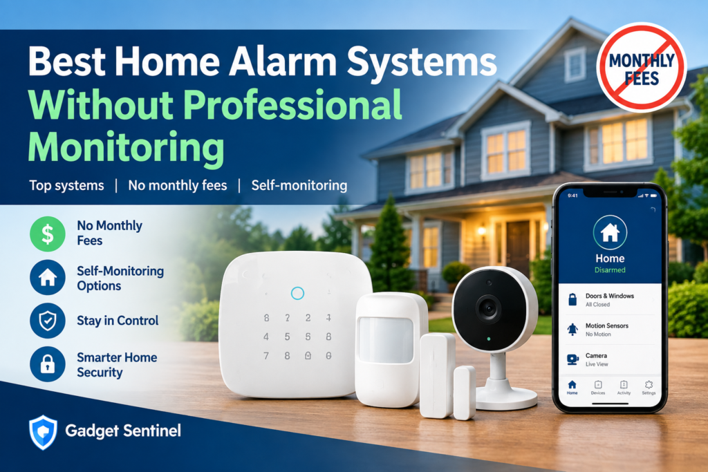 best home alarm systems without professional monitoring