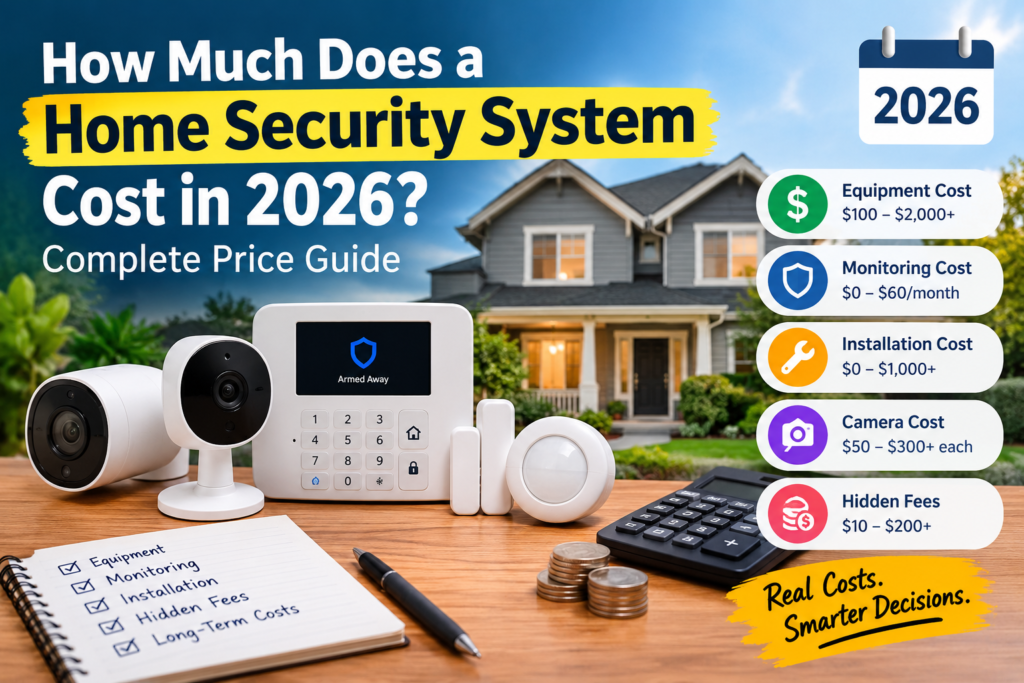 How Much Does a Home Security System Cost in 2026? Complete Price Guide