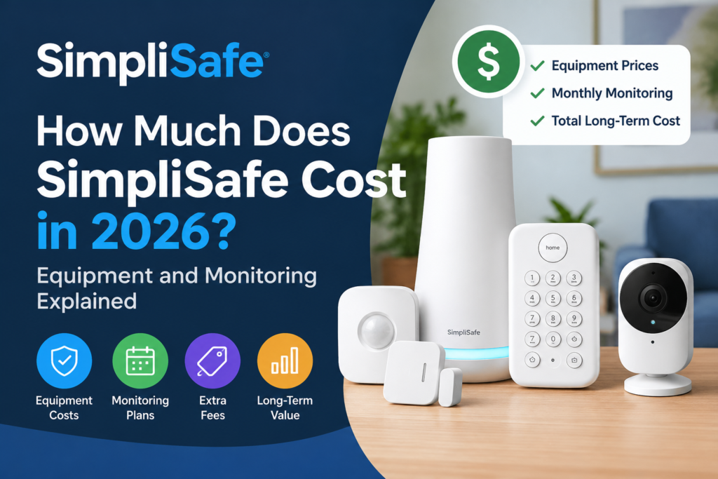 How Much Does SimpliSafe Cost in 2026? Equipment and Monitoring Explained